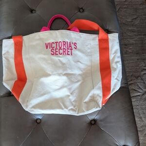 Victoria's Secret Canvas Beach Tote